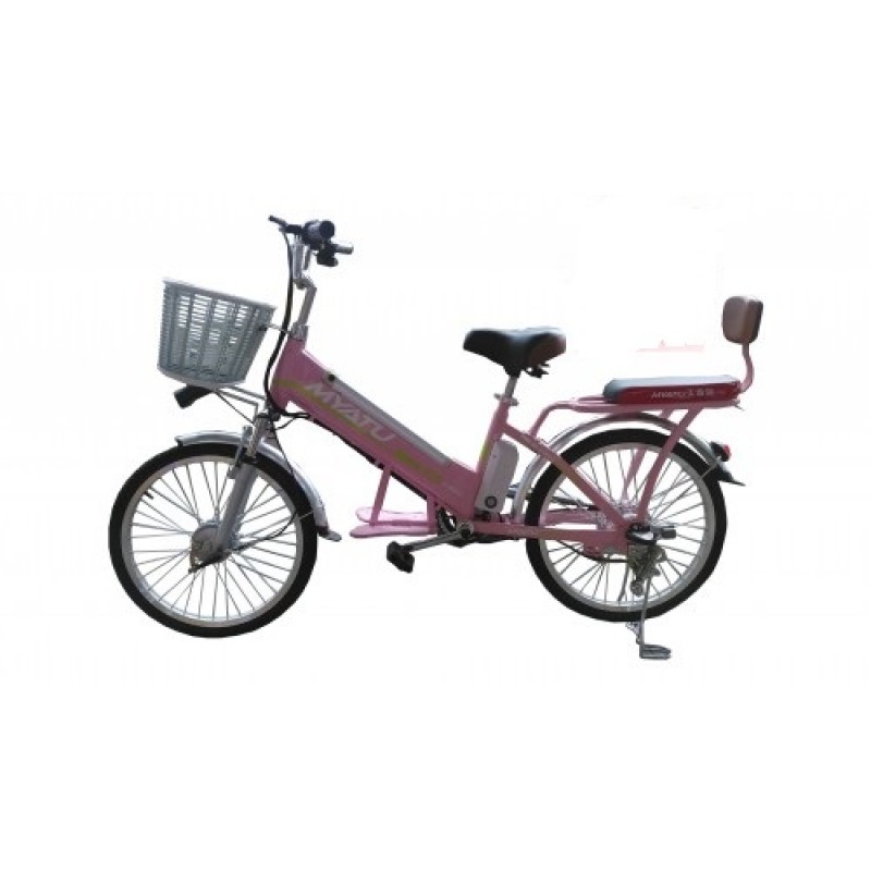 Electrical Bicycle With Basket (Dual Seats ) MB-061