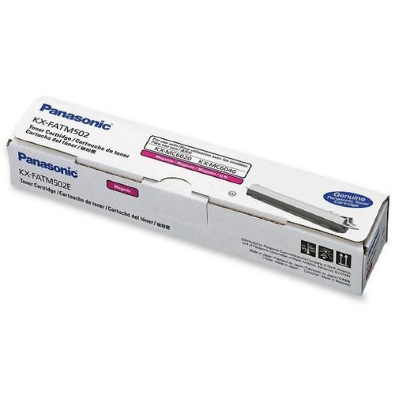 Panasonic Magenta Laser Toner Cartridge KX-FATM502E