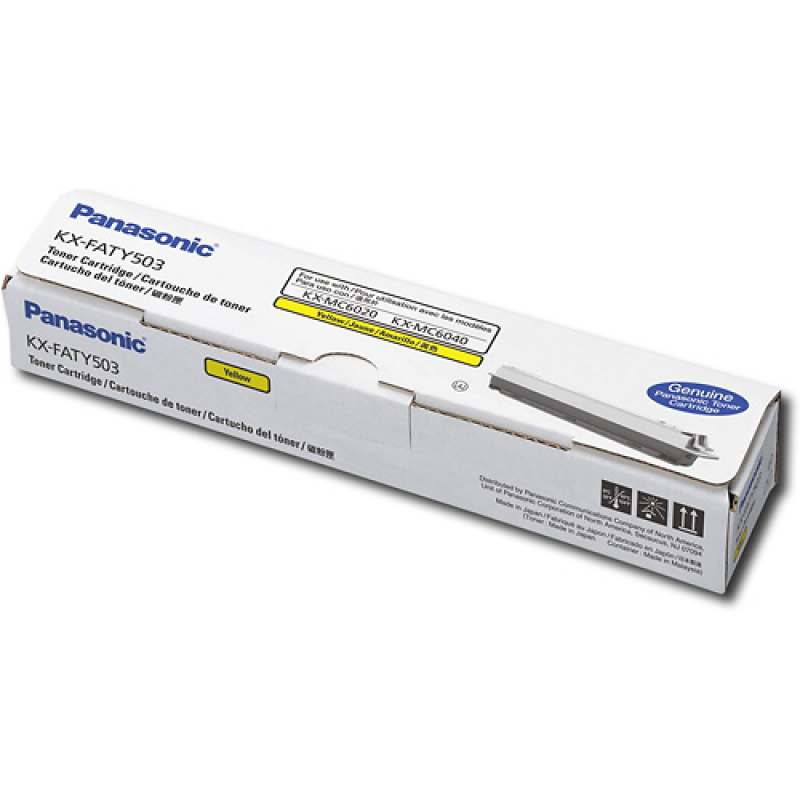 Panasonic Yellow Laser Toner Cartridge KX-FATY503