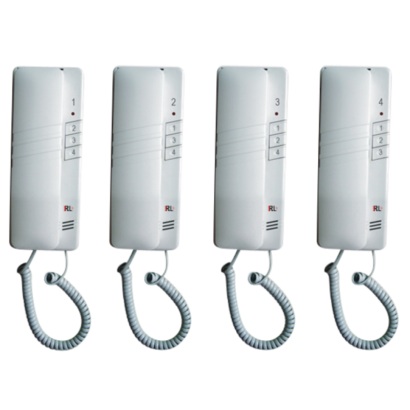2.4GHz Wireless Dual-Way Digital Door Phone RL-0510B4