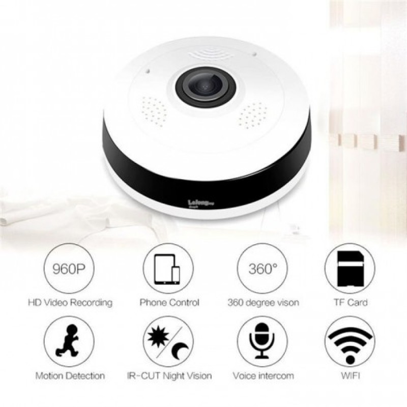 Wireless Panoramic IP Camera 360